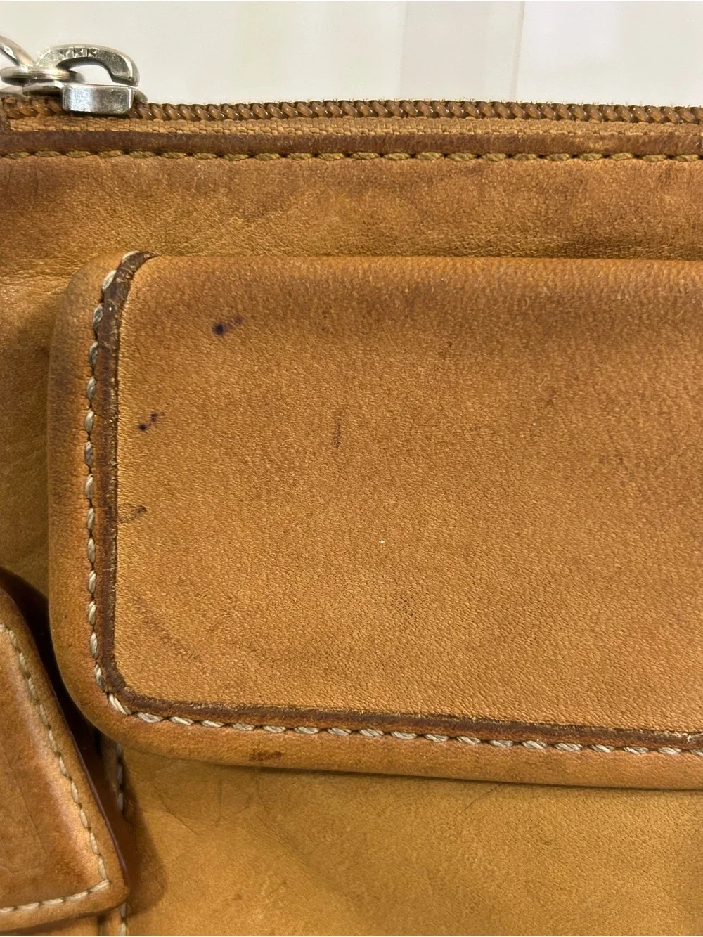 Coach tan leather